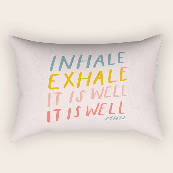 It Is Well Rectangular Pillow Gallery Image 2