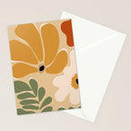 columbian old retro floral art print  Stationery Card Gallery Image 2