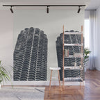 Chicago Architecture, Marina City, Chicago Wall Art, Chicago Art, Chicago Photography, Canvas Art Wall Mural Gallery Image 1