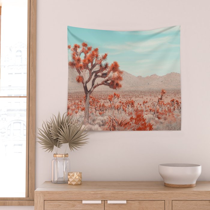 Joshua Tree Colors Wall Tapestry Gallery Image 2