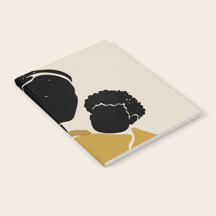 Black Hair No. 15 Notebook Gallery Image 1