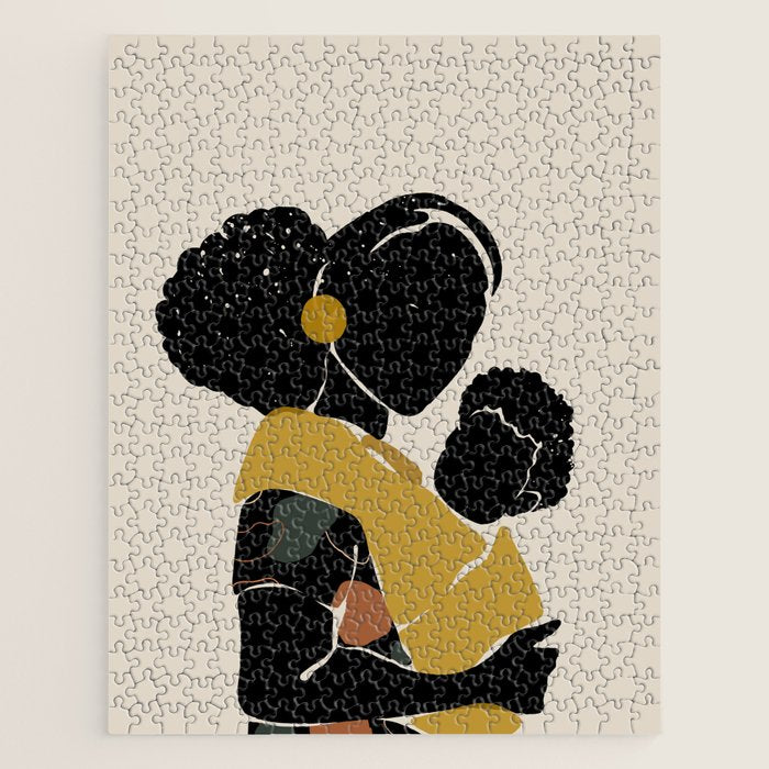 Black Hair No. 15 Jigsaw Puzzle Gallery Image 1