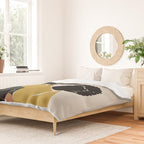 Black Hair No. 15 Duvet Cover Gallery Image 2