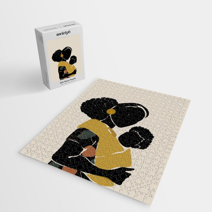 Black Hair No. 15 Jigsaw Puzzle Gallery Image 2