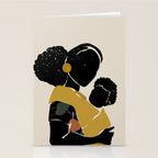 Black Hair No. 15 Stationery Card Gallery Image 2
