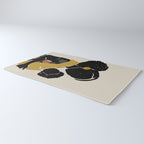 Black Hair No. 15 Rug Gallery Image 3