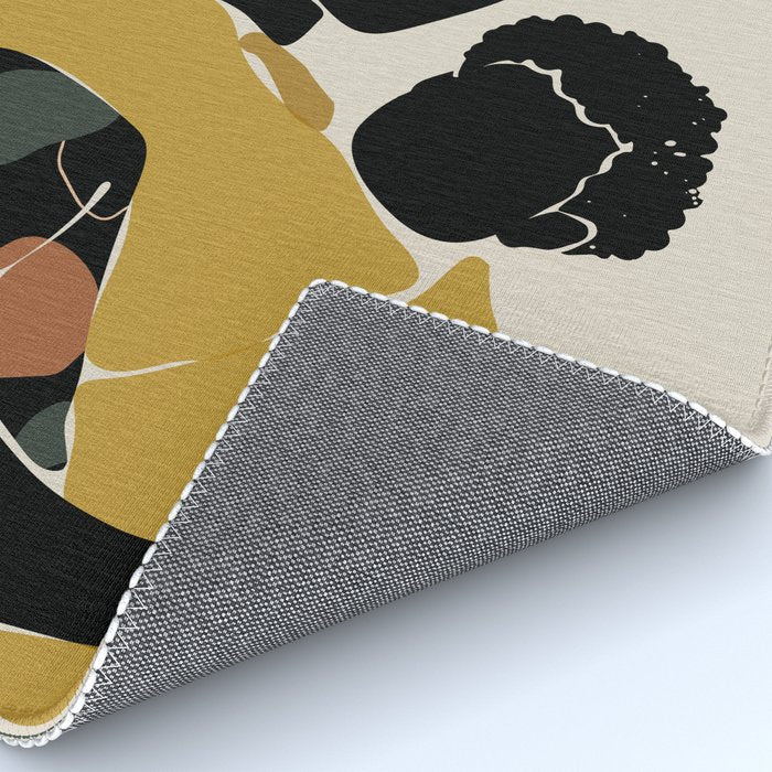 Black Hair No. 15 Rug Gallery Image 4