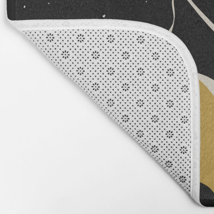 Black Hair No. 15 Bath Mat Gallery Image 2