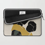 Black Hair No. 15 Laptop Sleeve Gallery Image 2