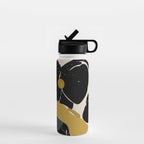 Black Hair No. 15 Water Bottle Gallery Image 1