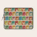 Meowsterpieces of Kiterature - Cat Literature Puns Laptop Sleeve Gallery Image 1