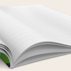 Green and blue tiles Notebook Gallery Image 2