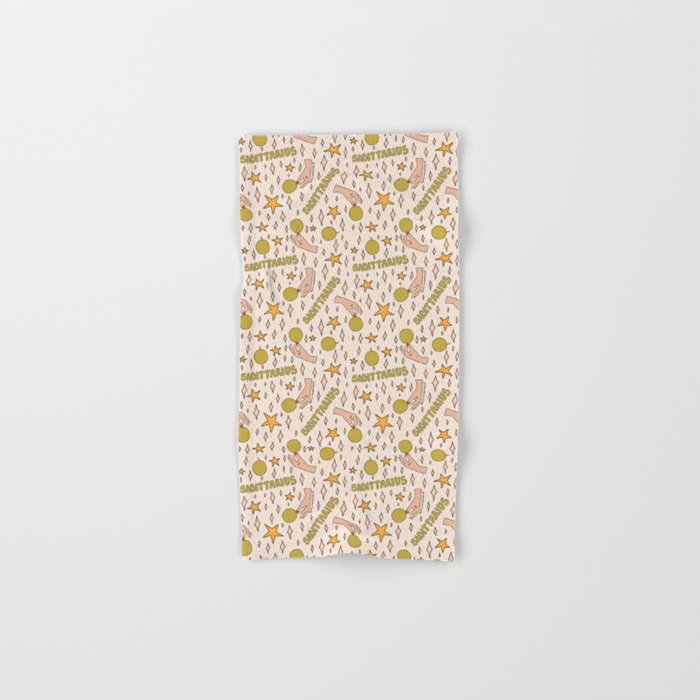 Sagittarius Guava Print Bath Towel Gallery Image 1