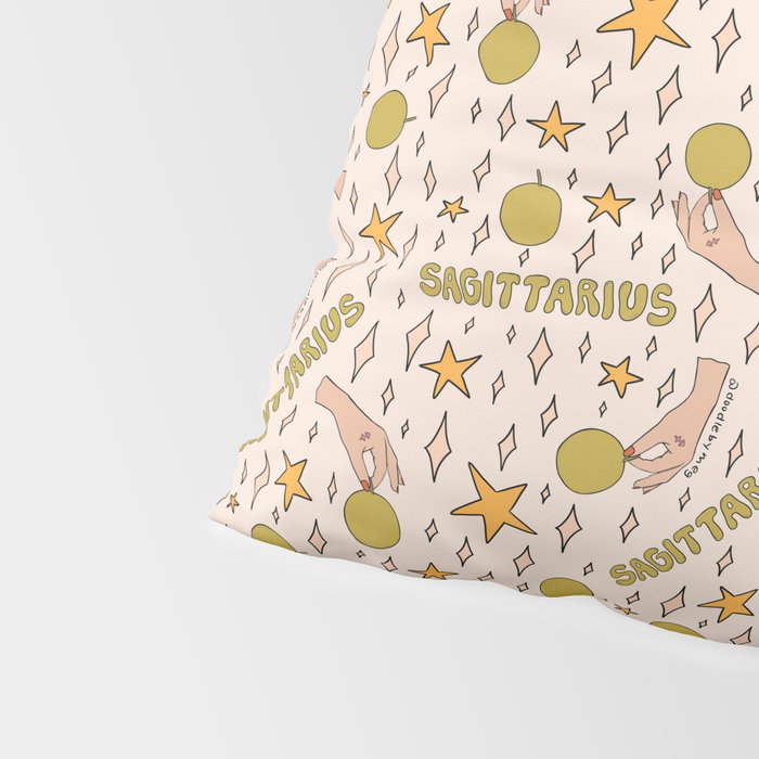 Sagittarius Guava Print Pillow Sham Gallery Image 4