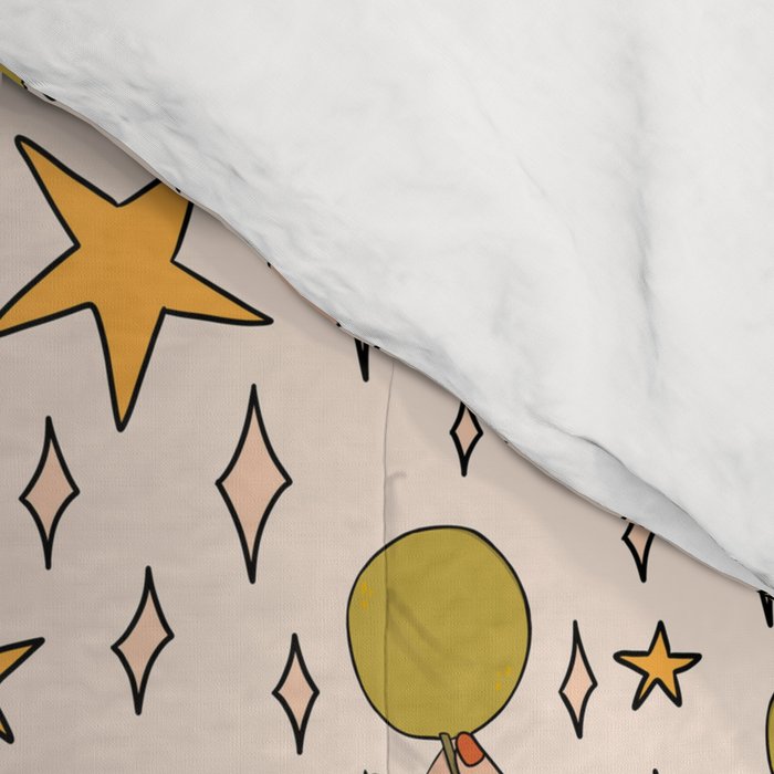 Sagittarius Guava Print Comforter Gallery Image 4