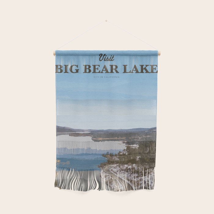 Visit Big Bear Lake Wall Hanging Gallery Image 1