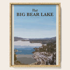 Visit Big Bear Lake Serving Tray Gallery Image 1
