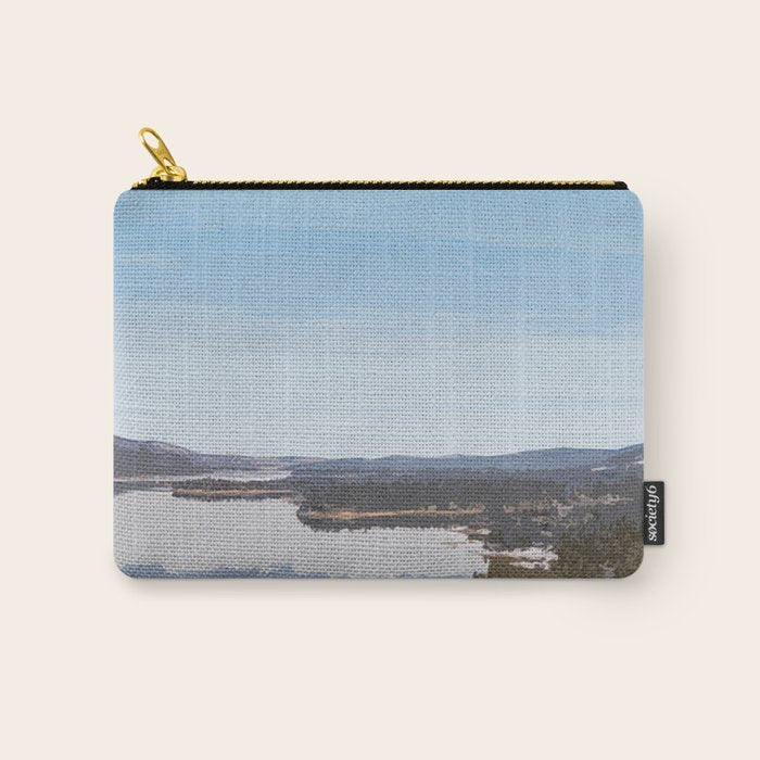 Visit Big Bear Lake Carry All Pouch Gallery Image 1