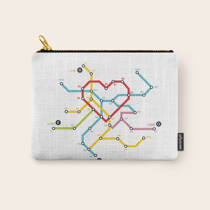 Home Where The Heart Is Carry All Pouch Gallery Image 1