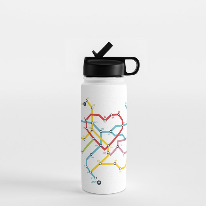 Home Where The Heart Is Water Bottle Gallery Image 1