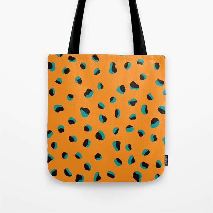 Funky cheetah animal print Tote Bag Gallery Image 1