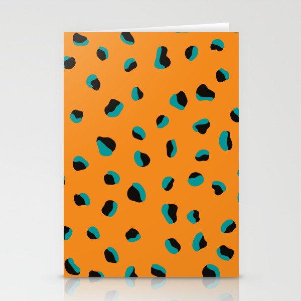 Funky cheetah animal print Stationery Card Gallery Image 1