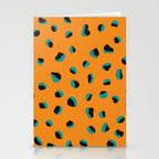 Funky cheetah animal print Stationery Card Gallery Image 2
