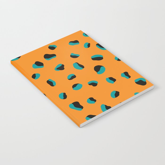 Funky cheetah animal print Notebook Gallery Image 2