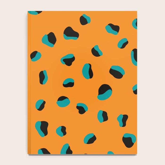 Funky cheetah animal print Notebook Gallery Image 4