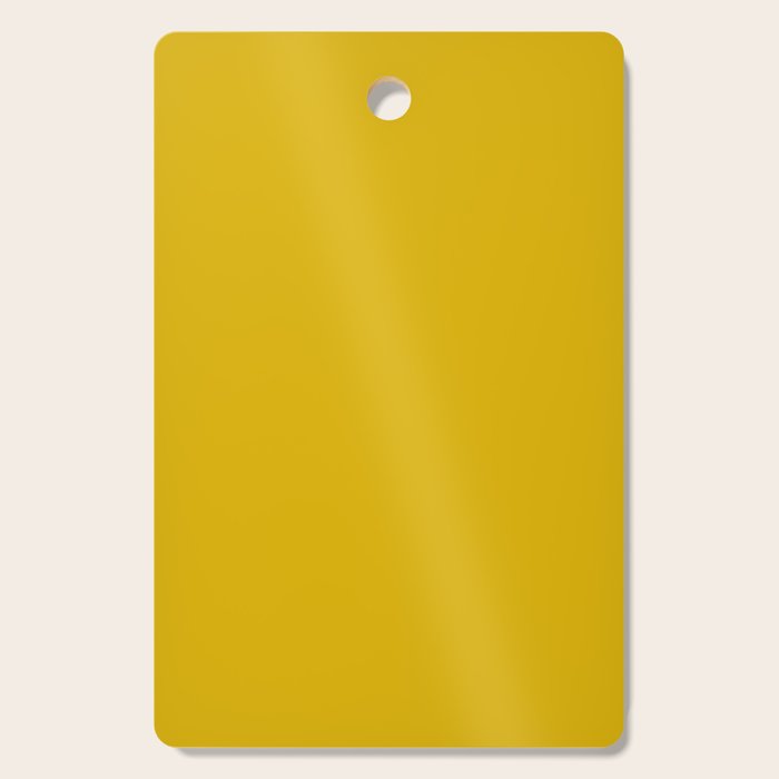 Mango Yellow Solid Color Cutting Board Gallery Image 1