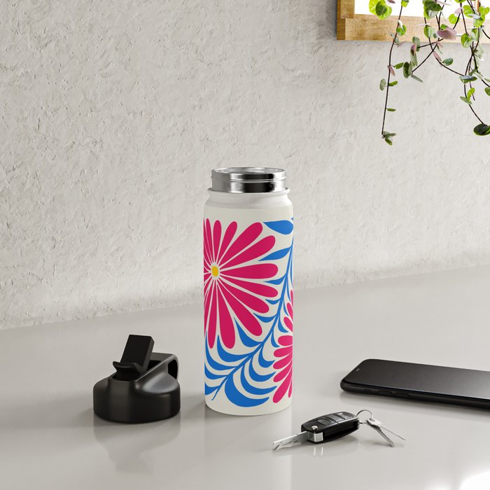 Viva Magenta Daisies Water Bottle Gallery Image 4