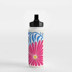 Viva Magenta Daisies Water Bottle Gallery Image 2