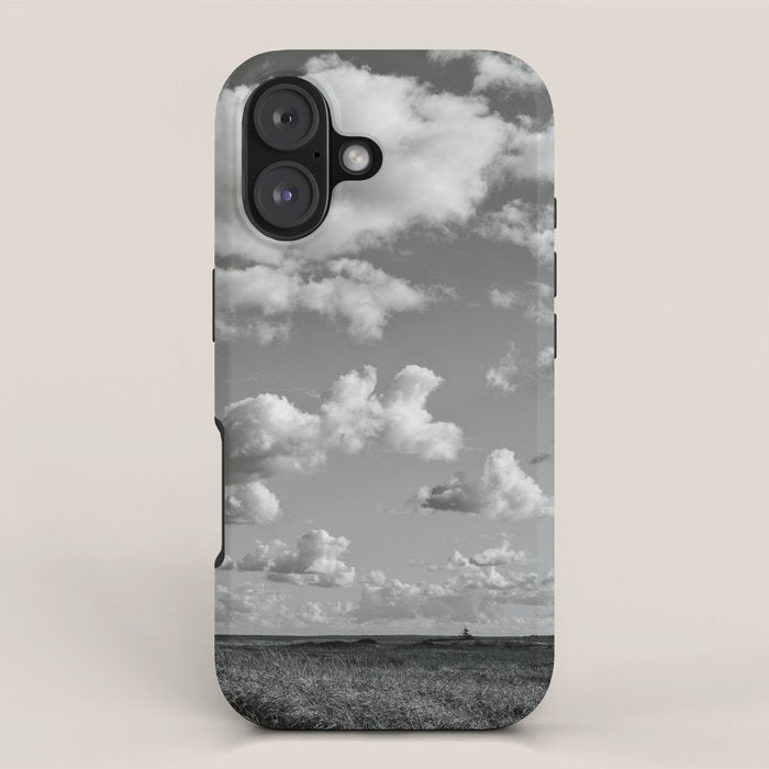 cloudscape - black and white nature photograph iPhone Case Gallery Image 1