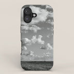 cloudscape - black and white nature photograph iPhone Case Gallery Image 1