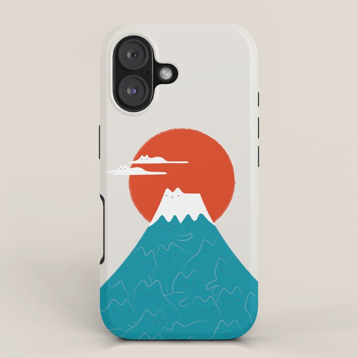 Cat Landscape 144 iPhone Case Gallery Image 1