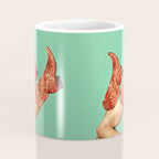 These Boots - Glitter Showgirl Orange Coffee Mug Gallery Image 4