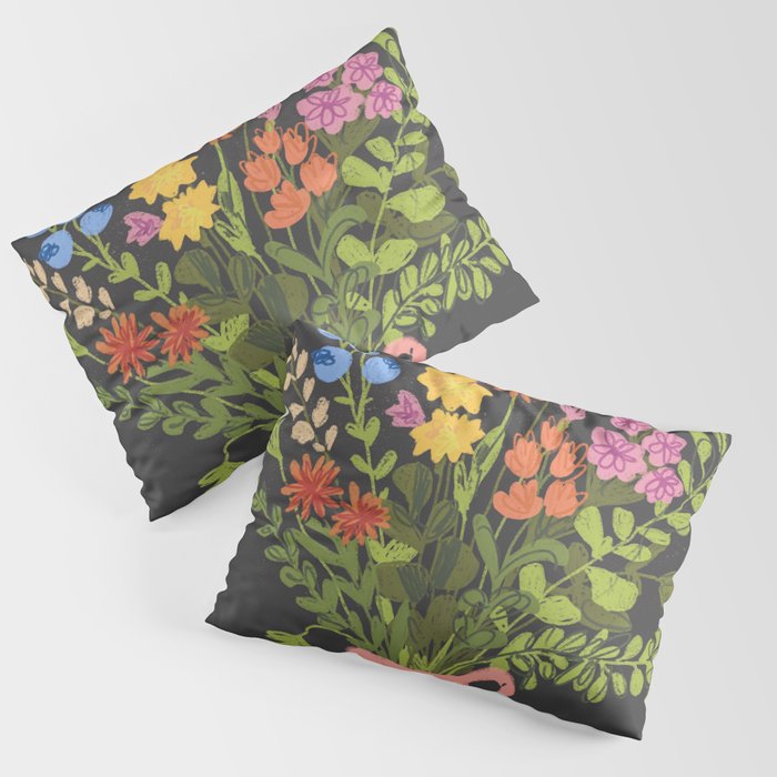 Meadow in a vase Pillow Sham Gallery Image 1