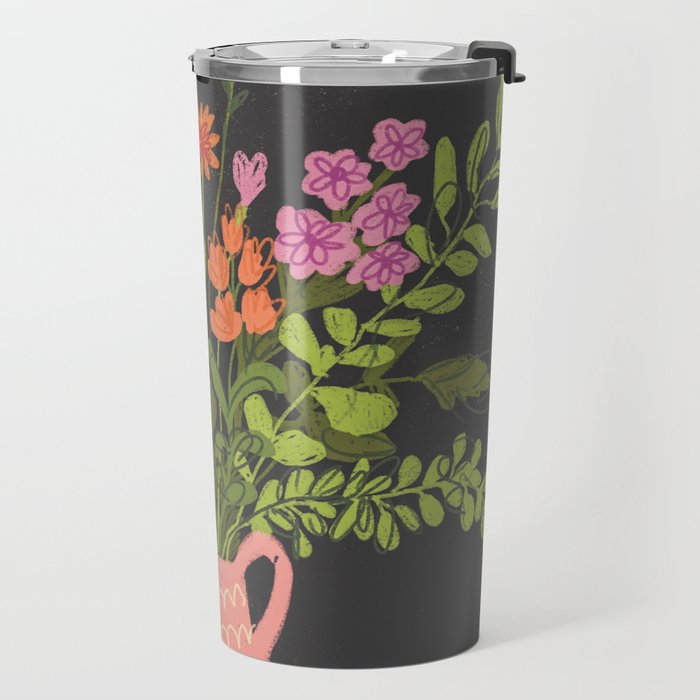 Meadow in a vase Travel Mug Gallery Image 2