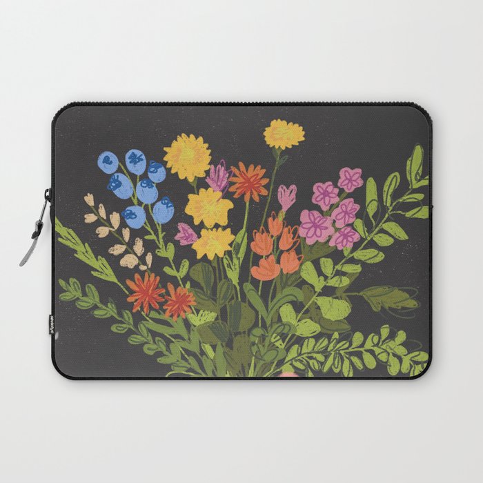 Meadow in a vase Laptop Sleeve Gallery Image 1