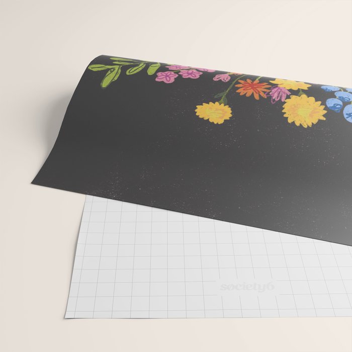 Meadow in a vase Wrapping Paper Gallery Image 2