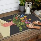 Meadow in a vase Outdoor Rug Gallery Image 2