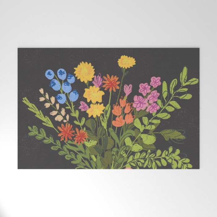 Meadow in a vase Welcome Mat Gallery Image 1
