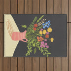 Meadow in a vase Outdoor Rug Gallery Image 1
