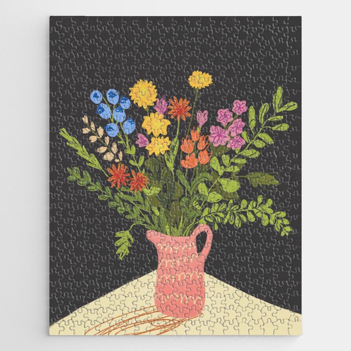 Meadow in a vase Jigsaw Puzzle Gallery Image 1