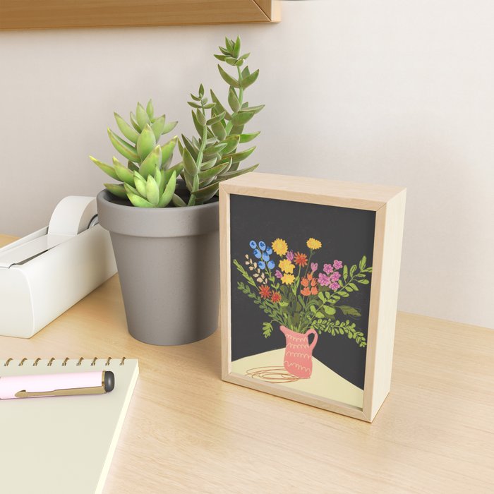 Meadow in a vase Mini Art Print Gallery Image 2