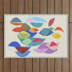 Helix Shards Outdoor Rug Gallery Image 1