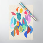 Helix Shards Wrapping Paper Gallery Image 1