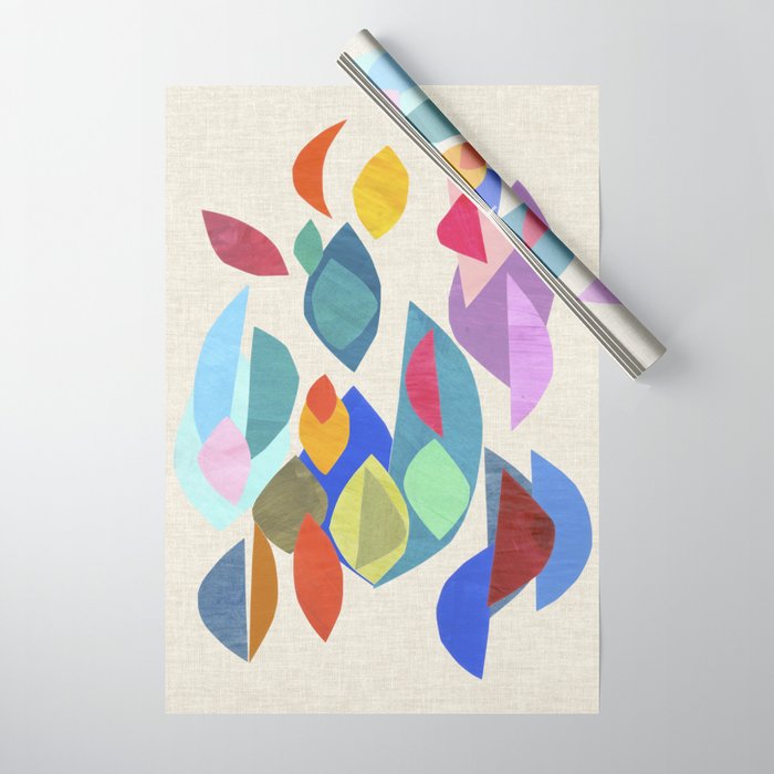 Helix Shards Wrapping Paper Gallery Image 1