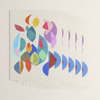 Helix Shards Wrapping Paper Gallery Image 3
