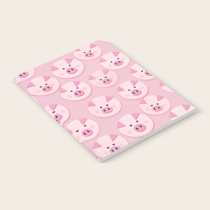 piggy pattern Notebook Gallery Image 1